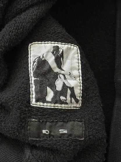 FW16 Rick Owens DRKSHDW "Mastodon" Abstract Patch Sweatshirt