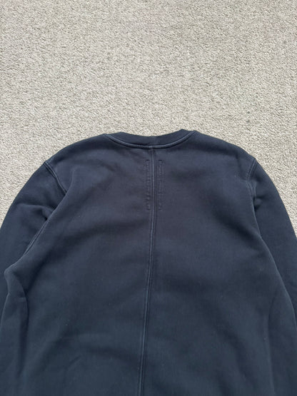 FW16 Rick Owens DRKSHDW "Mastodon" Abstract Patch Sweatshirt