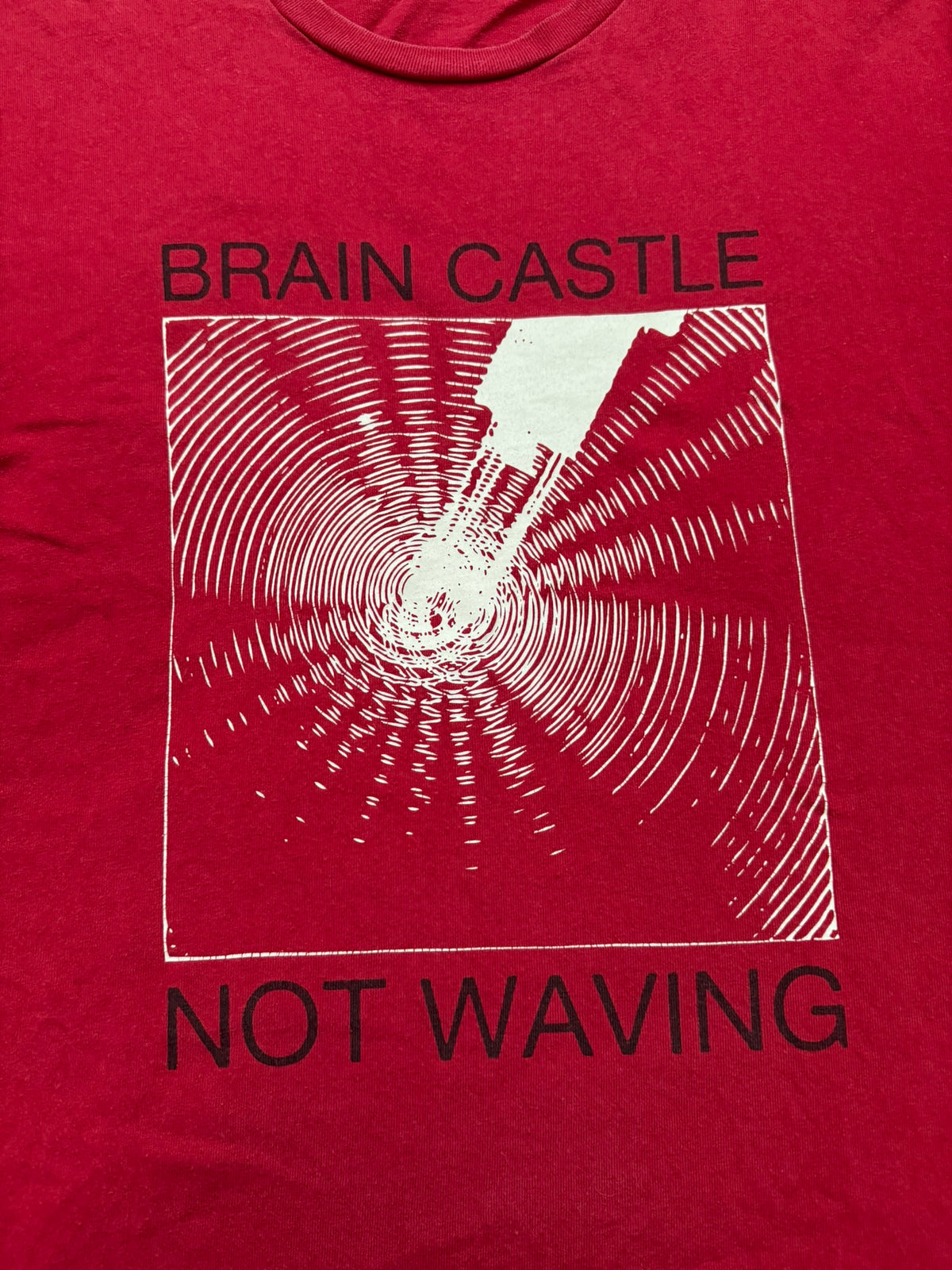 SS18 Undercover Brain Castle Not Waving Graphic T Shirt