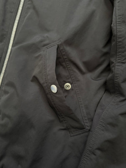 FW17 Rick Owens DRKSHDW “Glitter” Nylon Murray Button Sling Bomber Jacket