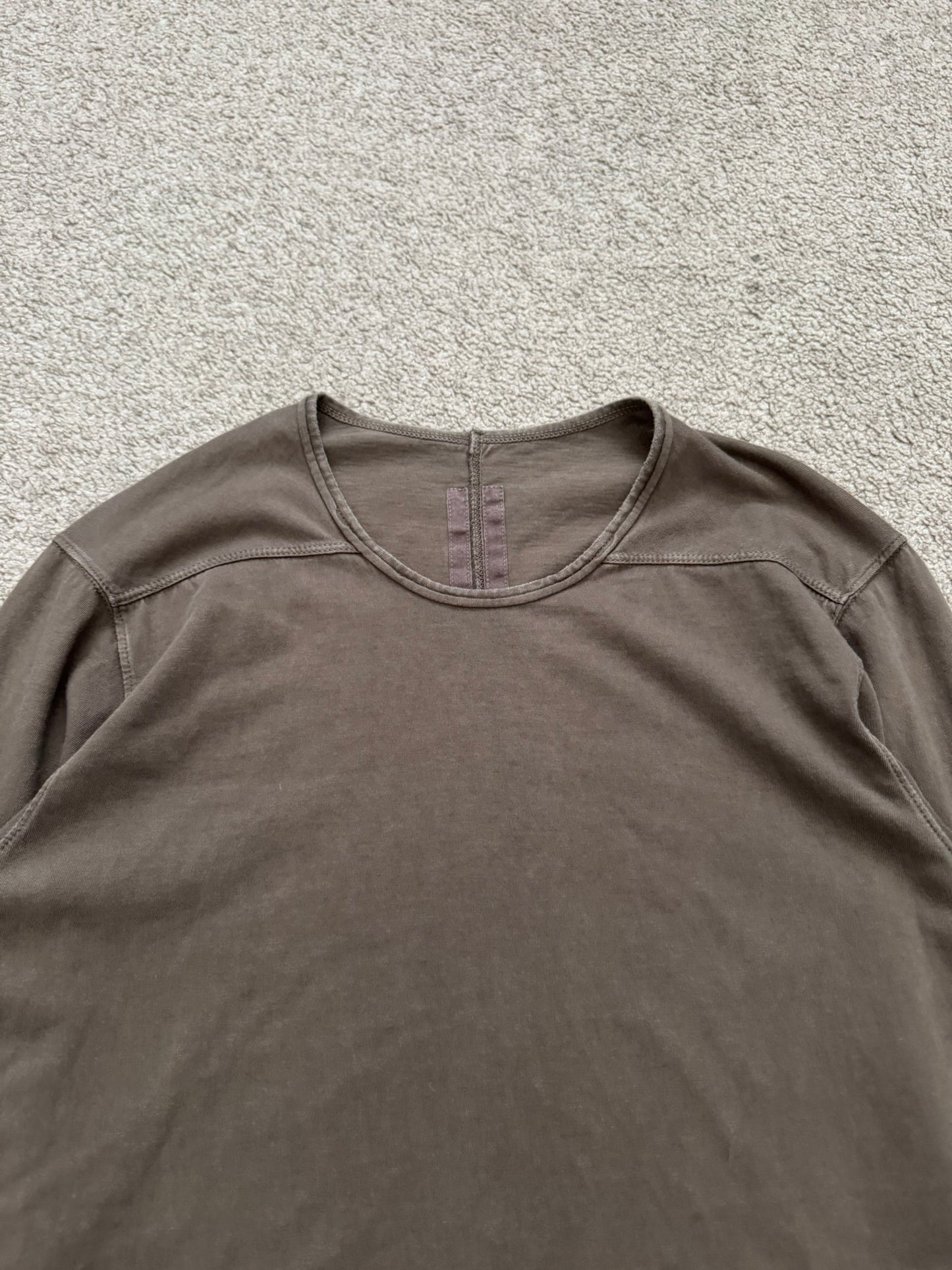 FW15 Rick Owens DRKSHDW "Sphinx" Horse Patch Long Sleeve T Shirt