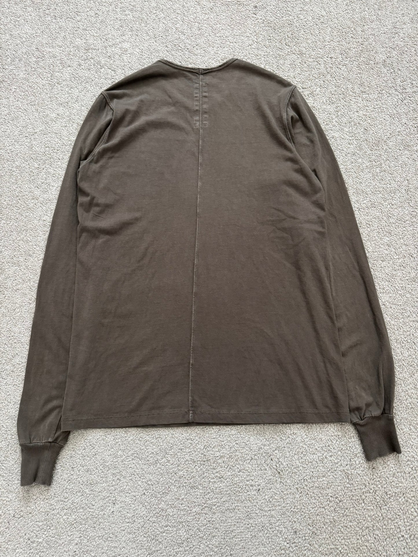 FW15 Rick Owens DRKSHDW "Sphinx" Horse Patch Long Sleeve T Shirt