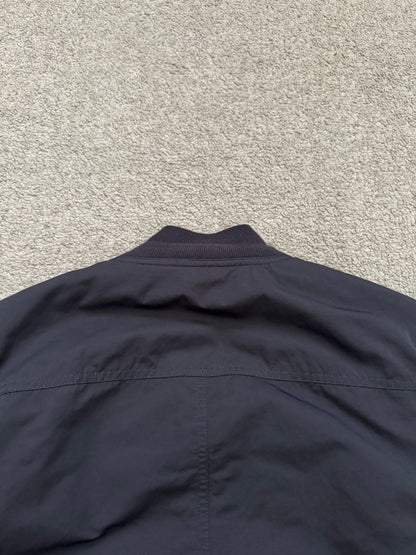 FW17 Rick Owens DRKSHDW “Glitter” Nylon Murray Button Sling Bomber Jacket
