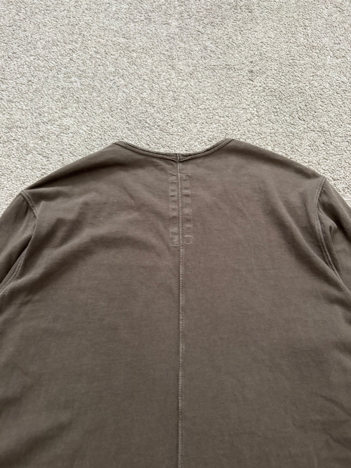 FW15 Rick Owens DRKSHDW "Sphinx" Horse Patch Long Sleeve T Shirt