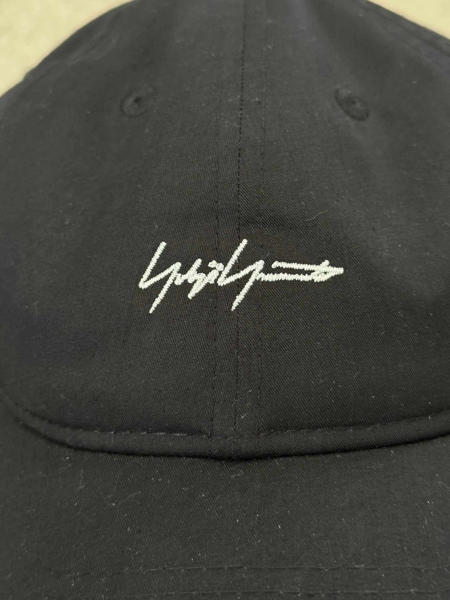 SS22 Yohji Yamamoto Pour Homme x New Era 9Thirty Mini Logo Hat
