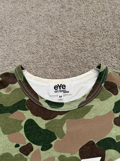 SS09 Junya Watanabe MAN eYe Camo Logo T Shirt