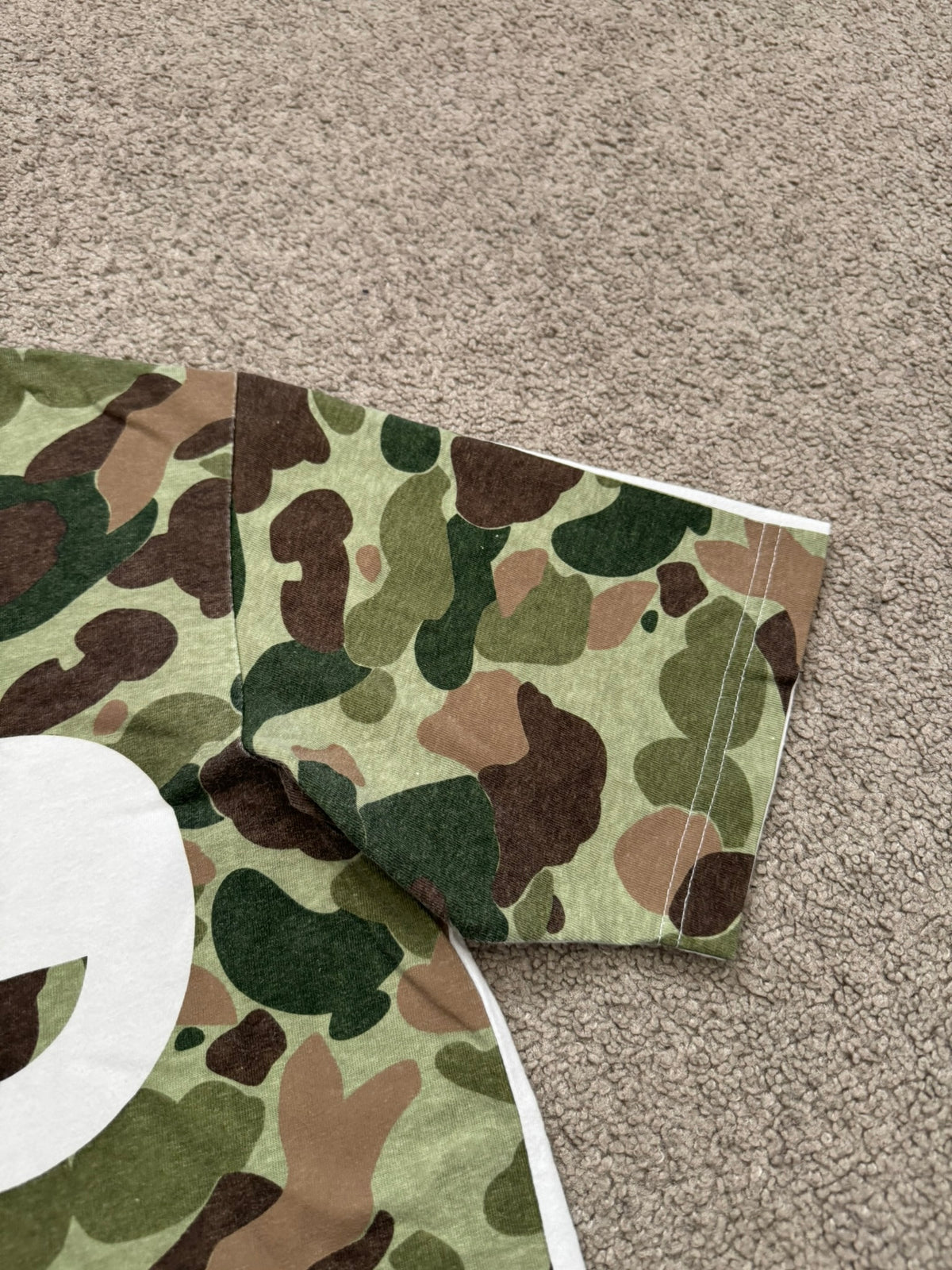 SS09 Junya Watanabe MAN eYe Camo Logo T Shirt