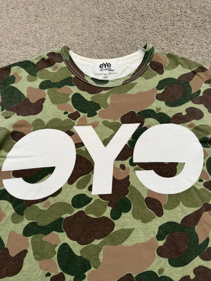 SS09 Junya Watanabe MAN eYe Camo Logo T Shirt