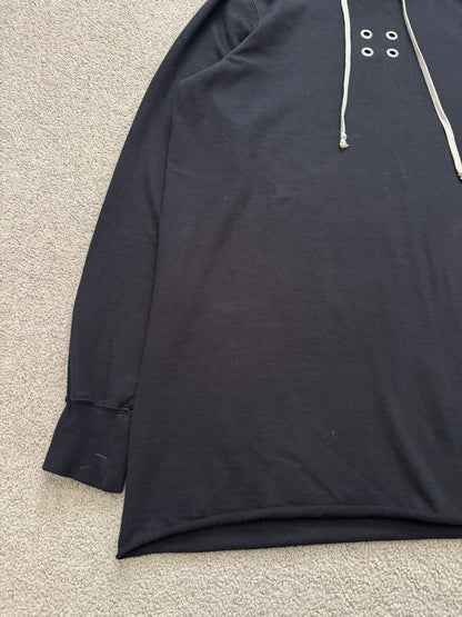 SS23 Rick Owens DRKSHDW "EDFU" Eyelet Pullover Hoodie