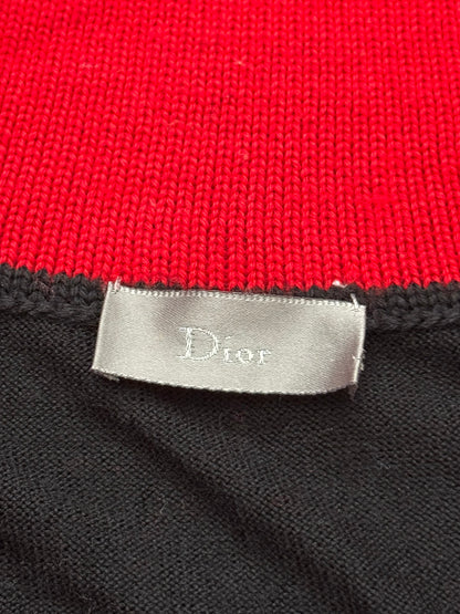 AW09 Dior Homme by Kris Van Assche Long Neck Knit Sweater