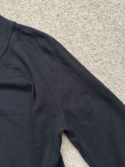 AW09 Dior Homme by Kris Van Assche Long Neck Knit Sweater