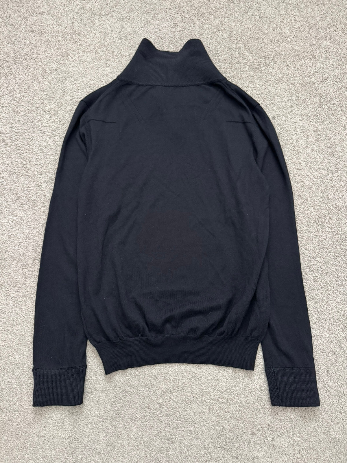AW09 Dior Homme by Kris Van Assche Long Neck Knit Sweater