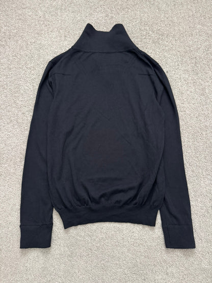 AW09 Dior Homme by Kris Van Assche Long Neck Knit Sweater