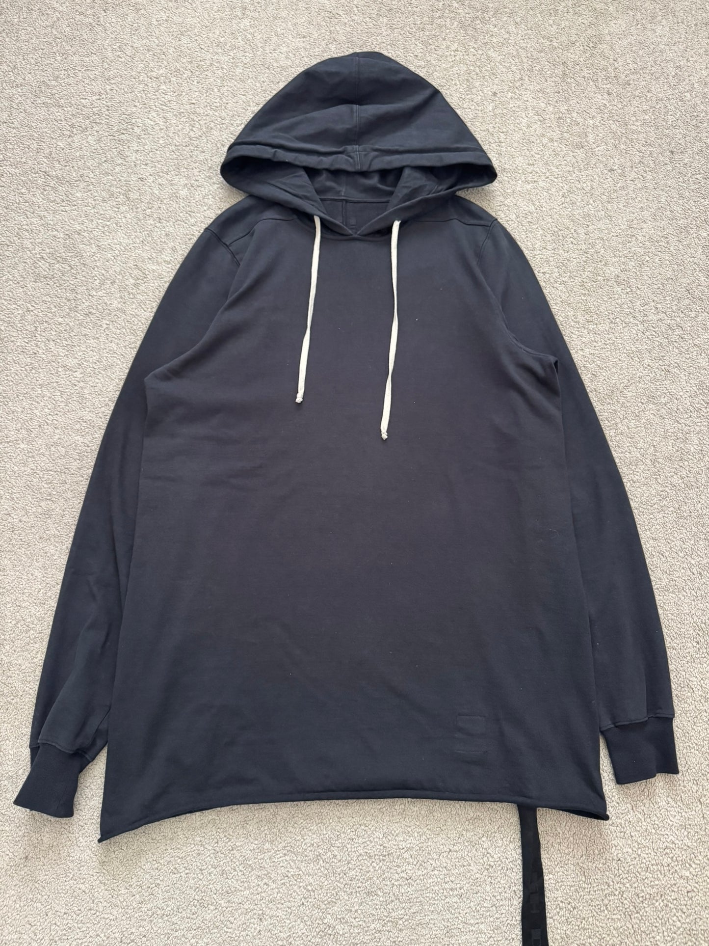 FW21 Rick Owens DRKSHDW "Gethsemane" Black Pullover Hoodie