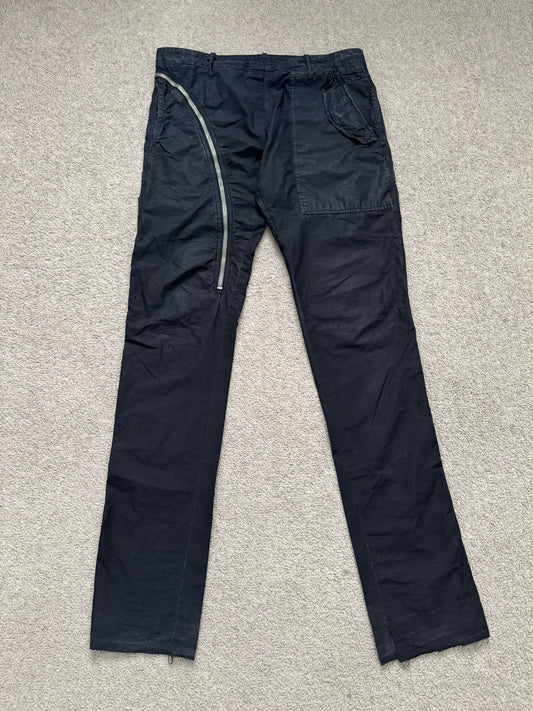 SS09 Rick Owens DRKSHDW "Strutter" Half Layer Aircut Pants