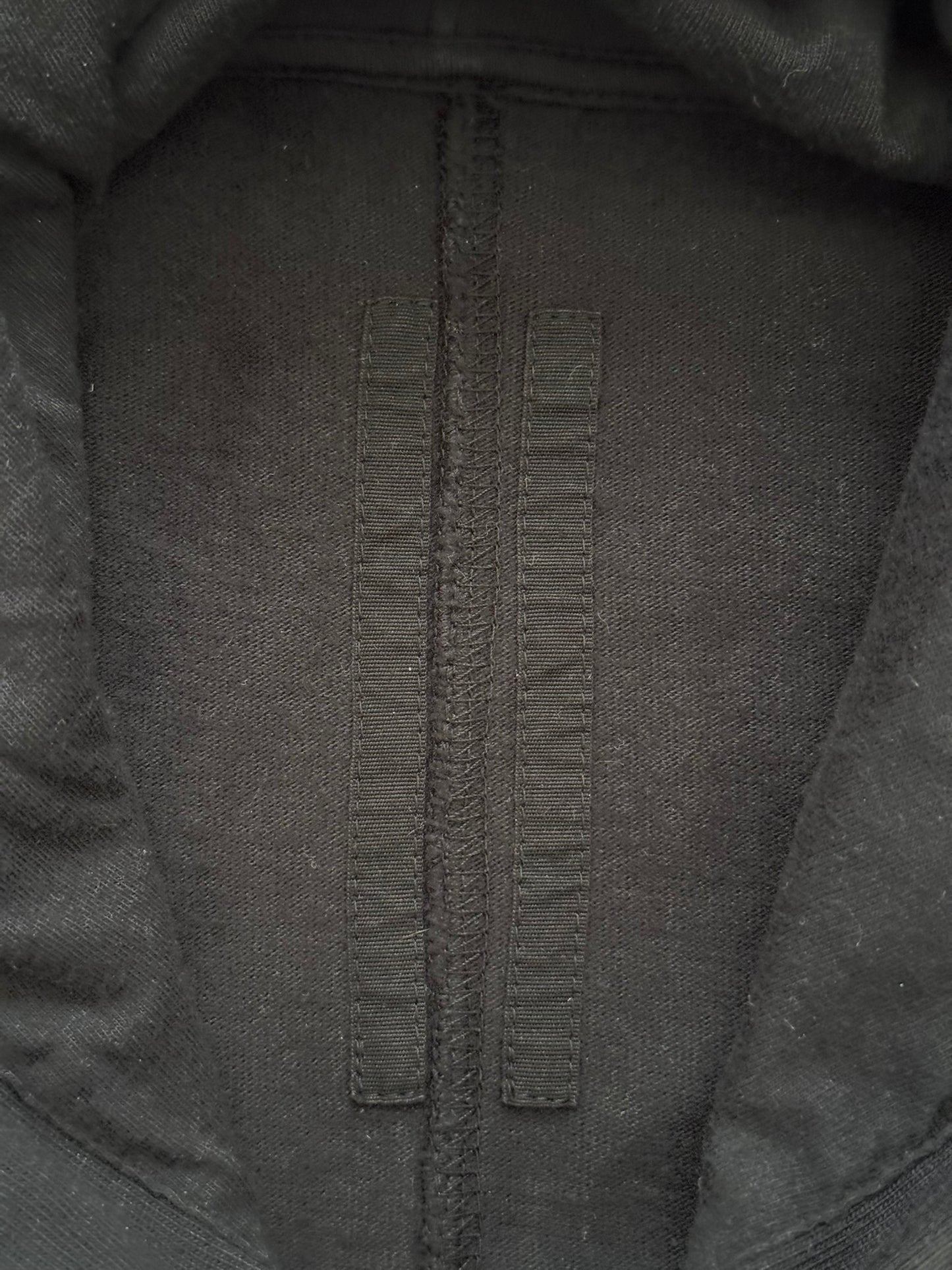 FW21 Rick Owens DRKSHDW "Gethsemane" Black Pullover Hoodie