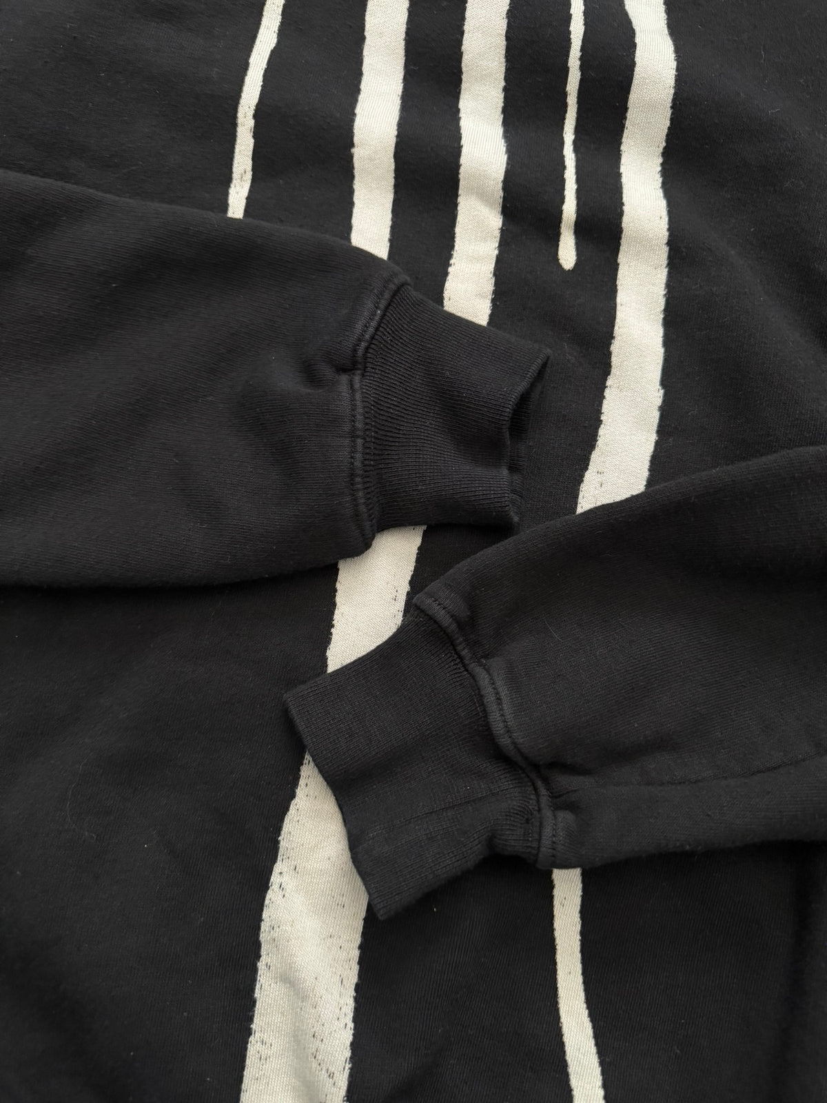 FW16 Rick Owens DRKSHDW Bleach "Vomit" Stain Sweatshirt