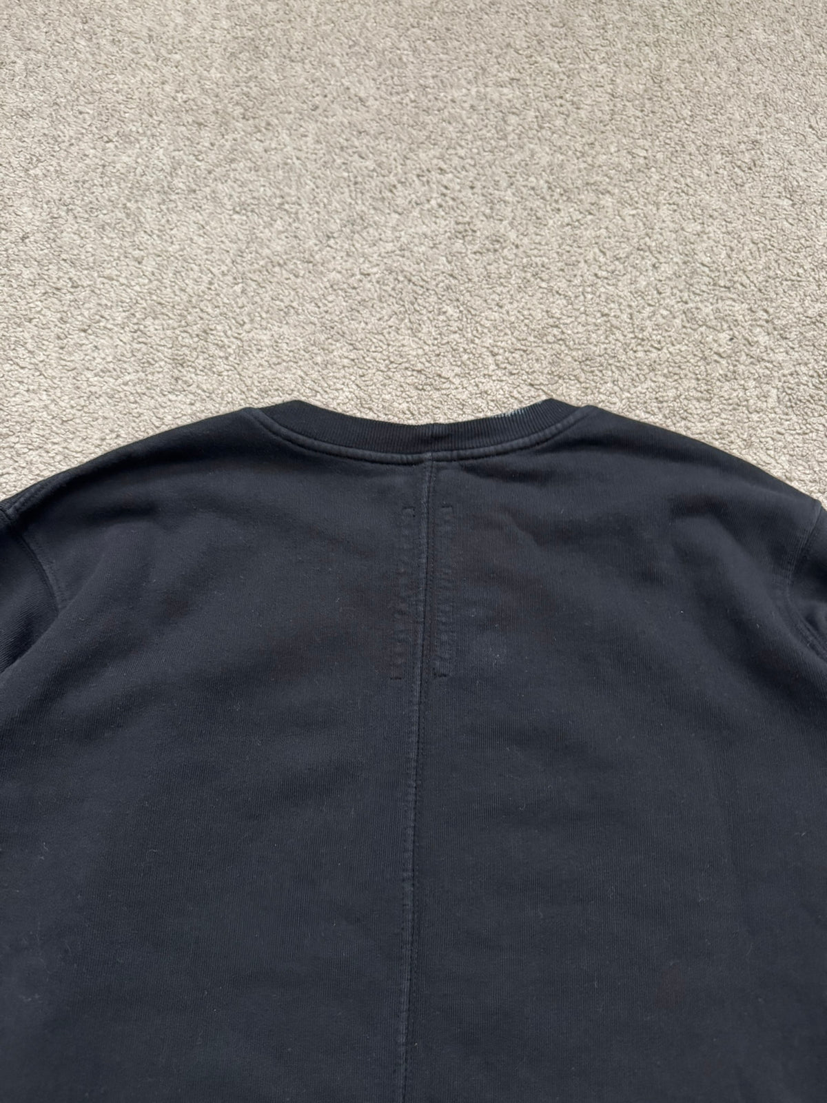 FW16 Rick Owens DRKSHDW Bleach "Vomit" Stain Sweatshirt