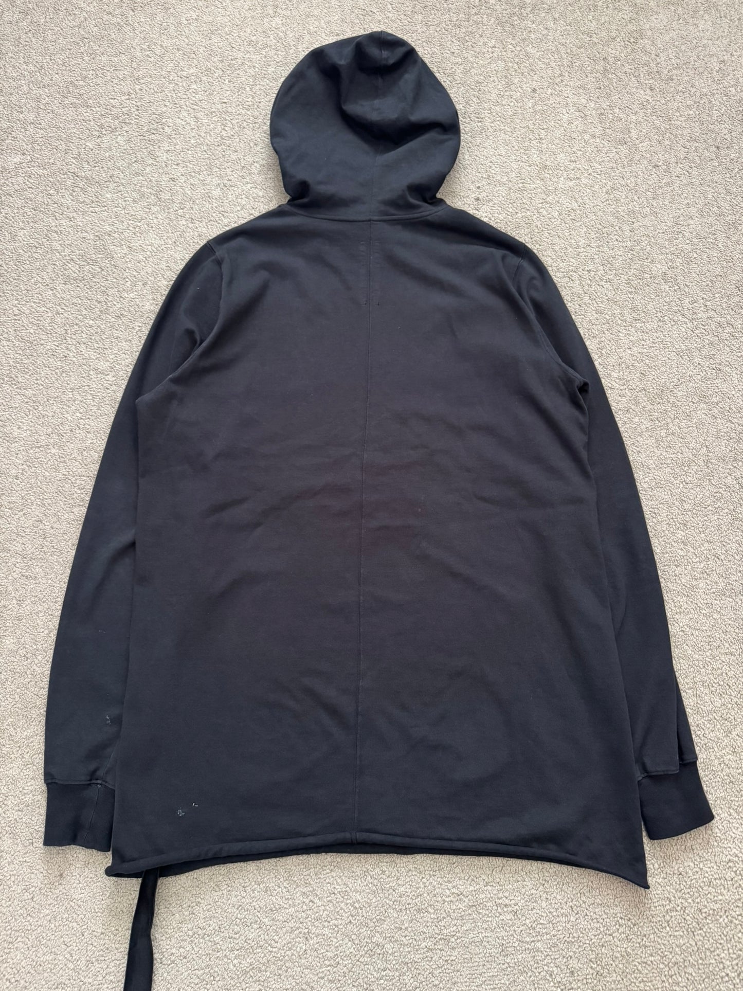 FW21 Rick Owens DRKSHDW "Gethsemane" Black Pullover Hoodie