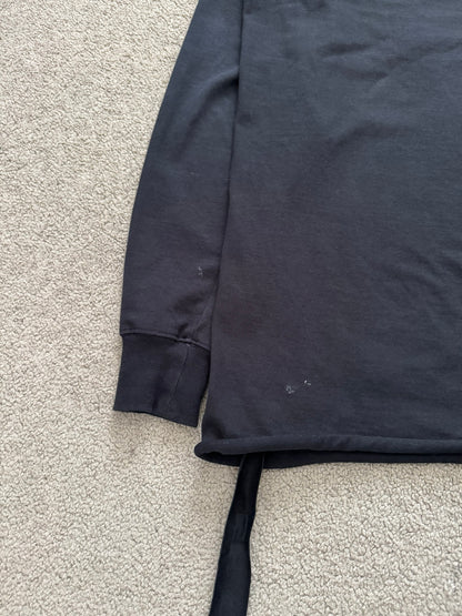 FW21 Rick Owens DRKSHDW "Gethsemane" Black Pullover Hoodie