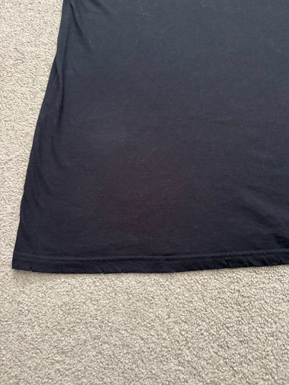SS11 Balmain by Christophe Decarnin Black Distressed T Shirt