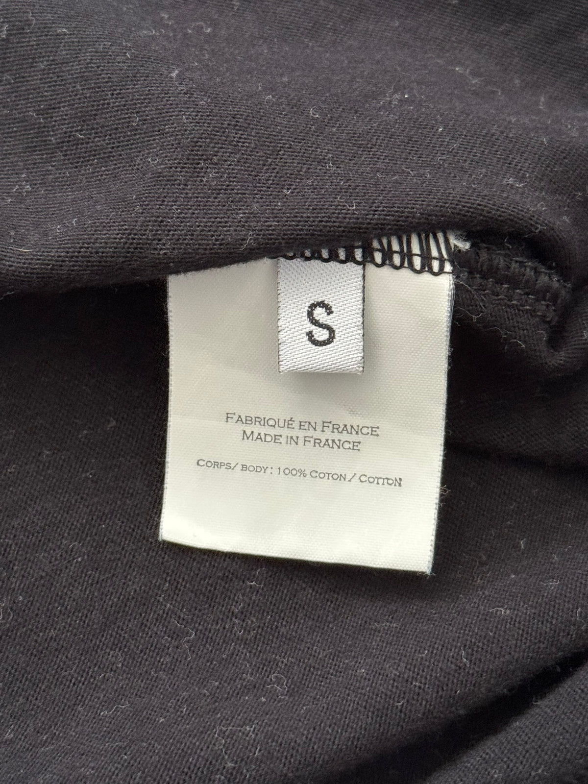 SS11 Balmain by Christophe Decarnin Black Distressed T Shirt