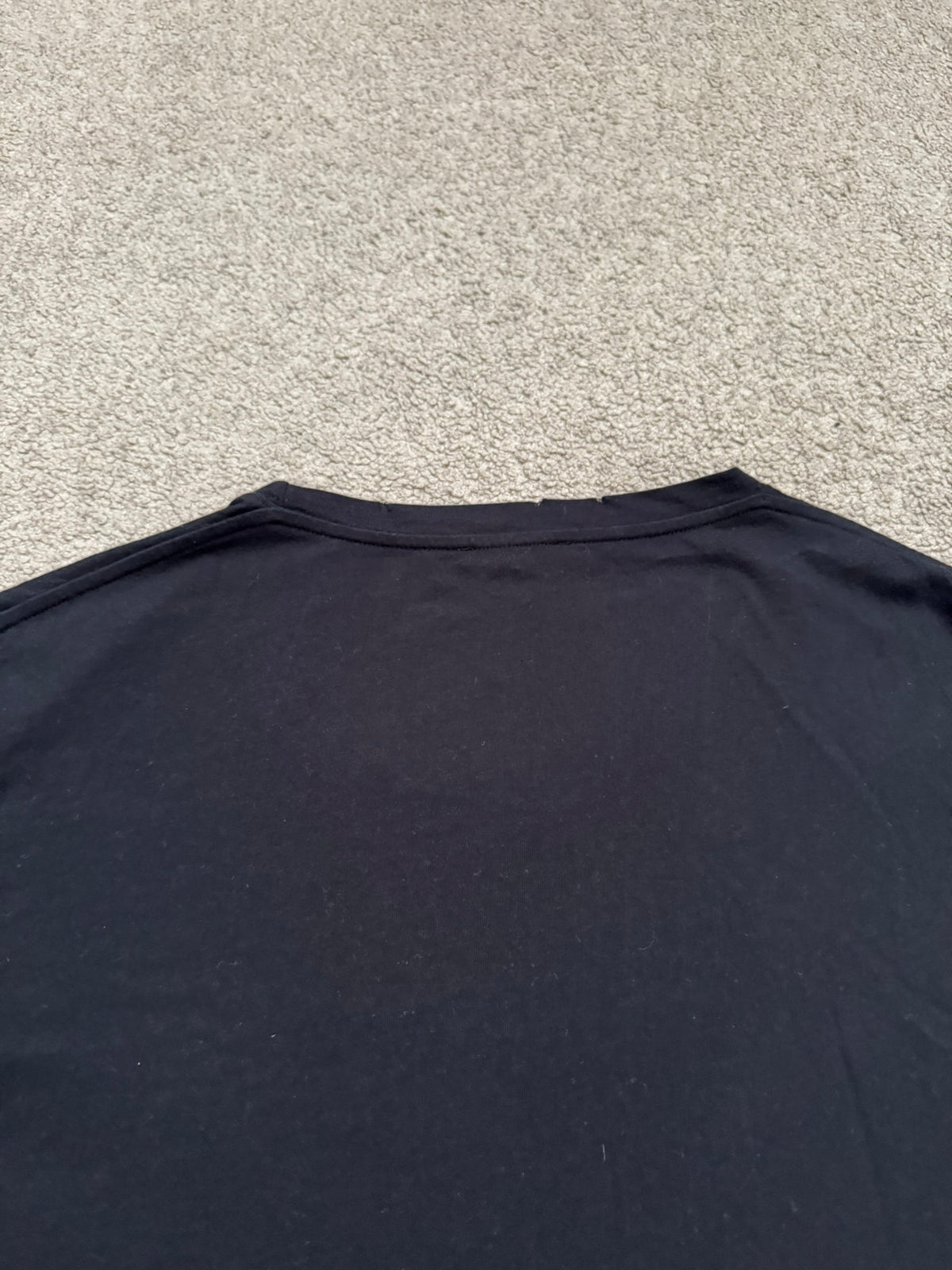 SS11 Balmain by Christophe Decarnin Black Distressed T Shirt