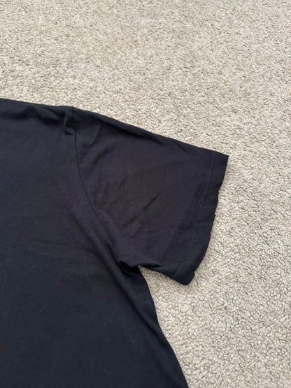 SS11 Balmain by Christophe Decarnin Black Distressed T Shirt