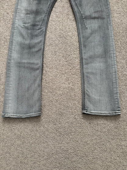 FW20 Rick Owens DRKSHDW Bacteria Wash Detroit Denim Jeans
