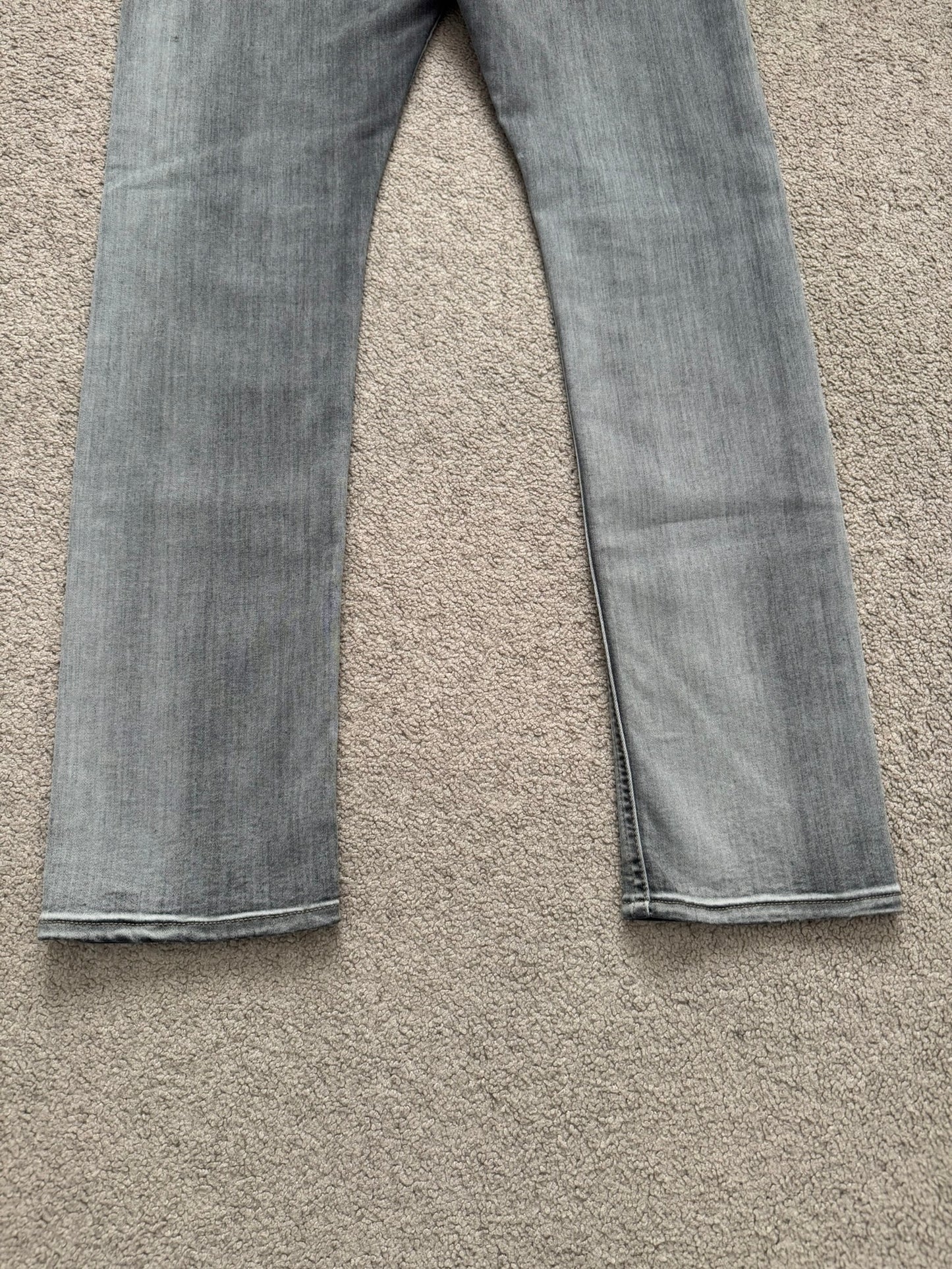 FW20 Rick Owens DRKSHDW Bacteria Wash Detroit Denim Jeans