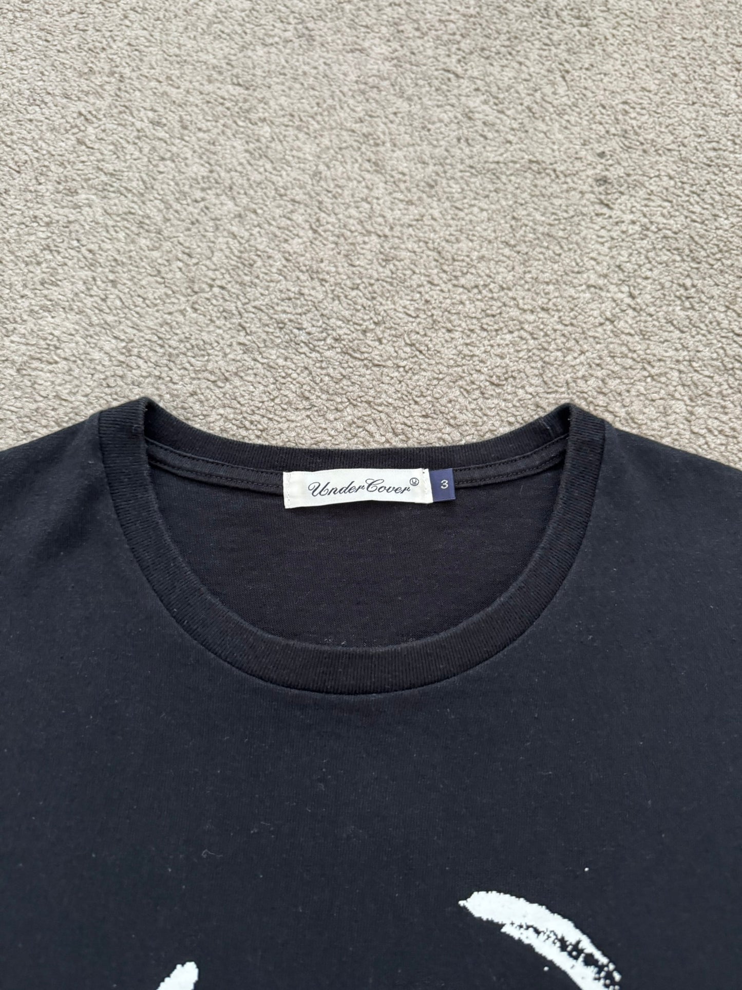 SS19 Undercover Smiley Demon Graphic T Shirt