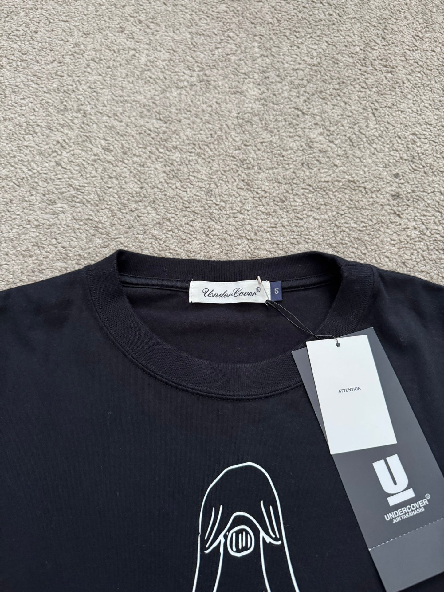 FW23 Undercover "Kosmische" Holy Graces Graphic T Shirt