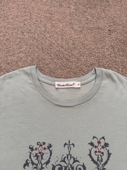 Undercover Medieval U Logo Graphic Mint Colored T Shirt