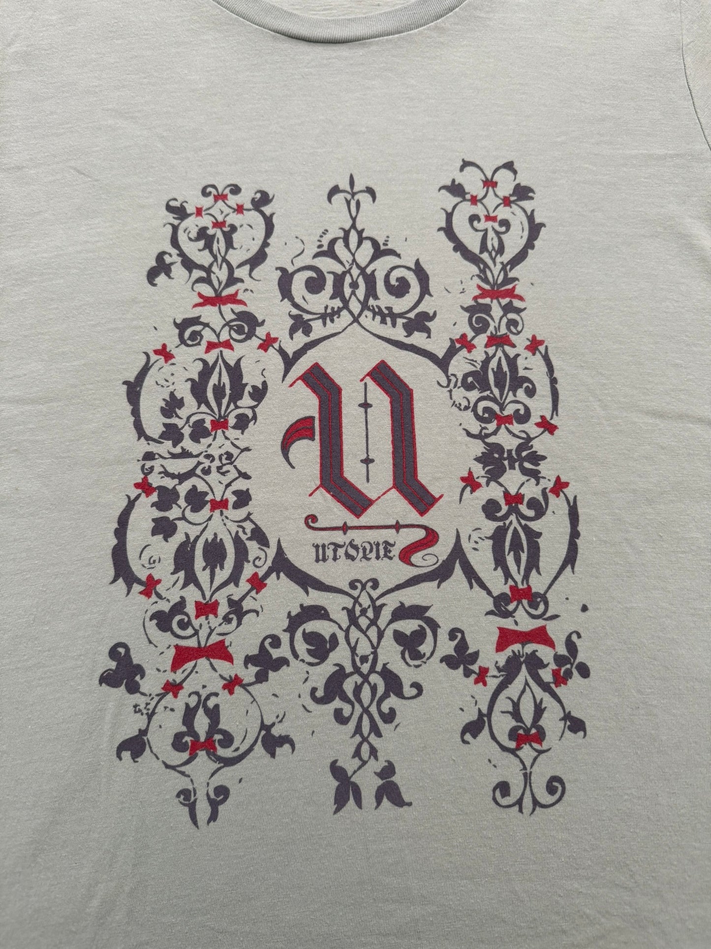 Undercover Medieval U Logo Graphic Mint Colored T Shirt