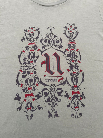 Undercover Medieval U Logo Graphic Mint Colored T Shirt