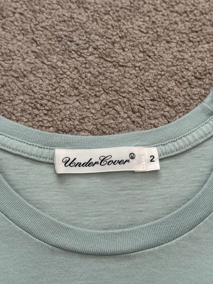 Undercover Medieval U Logo Graphic Mint Colored T Shirt