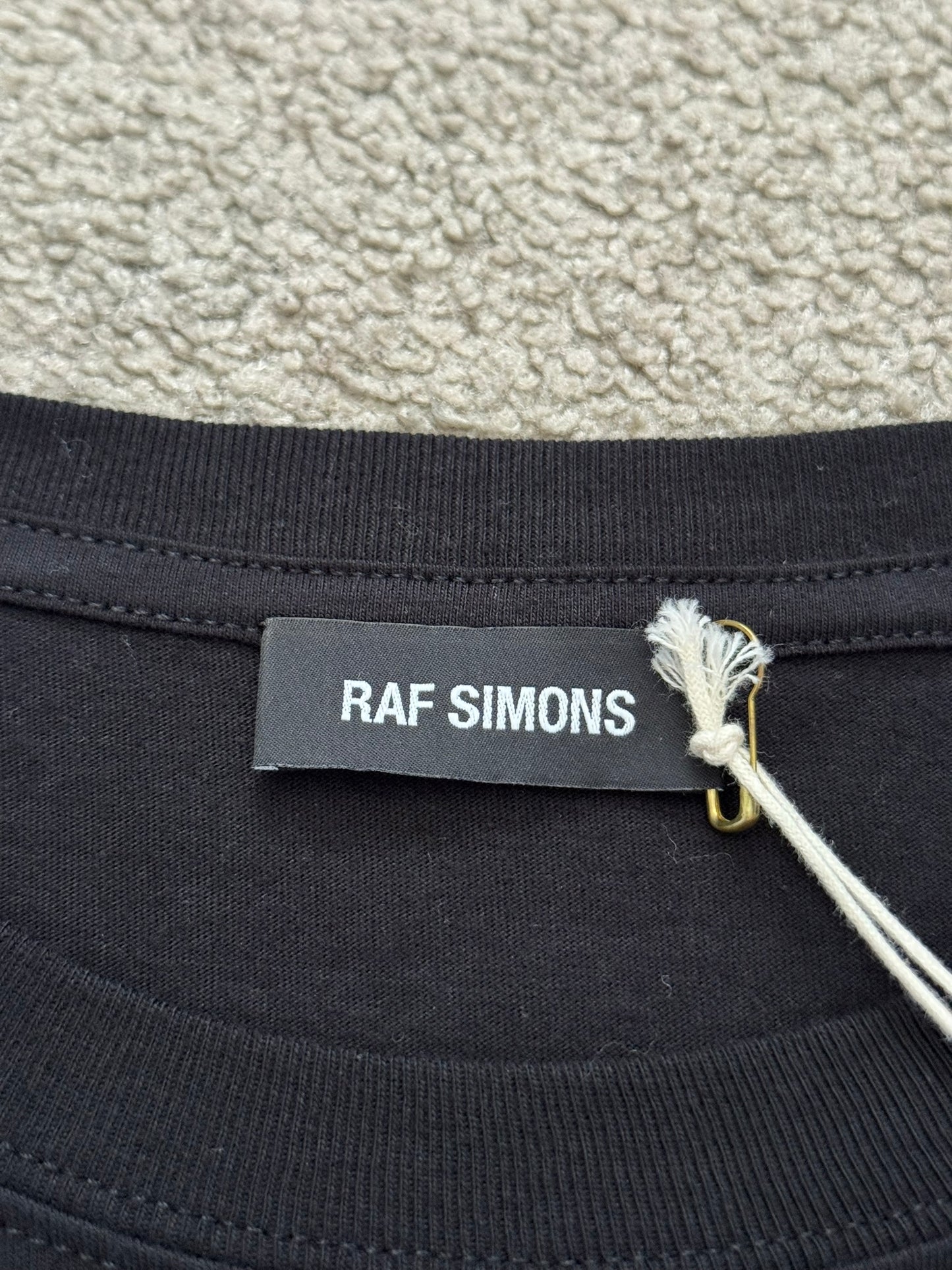 FW19 Raf Simons David Lynch Blue Velvet Patch T Shirt