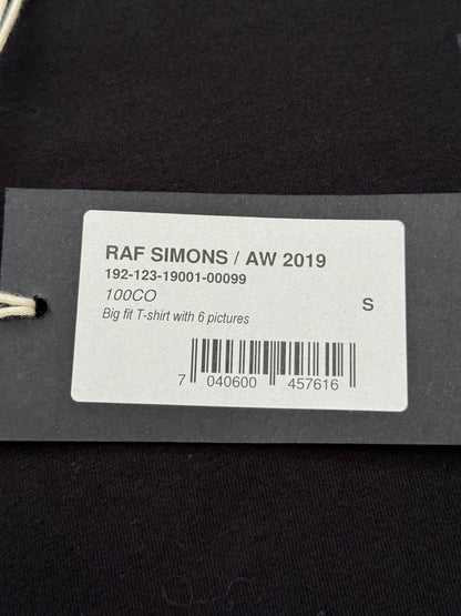FW19 Raf Simons David Lynch Blue Velvet Patch T Shirt