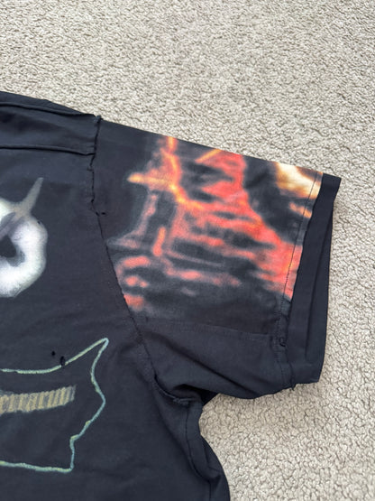 FW16 Givenchy by Riccardo Tisci Heavy Metal Split T Shirt