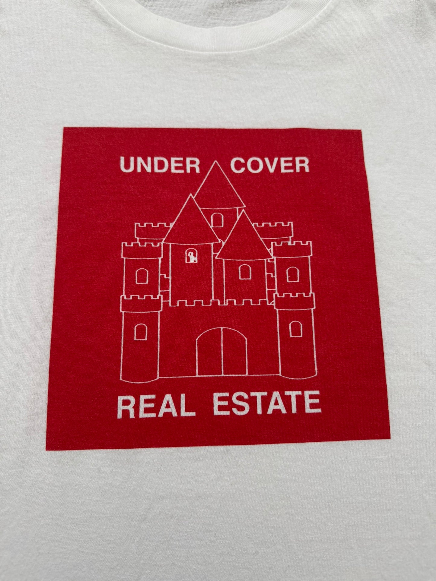 SS20 Undercover Real Estate Castle Graphic T Shirt