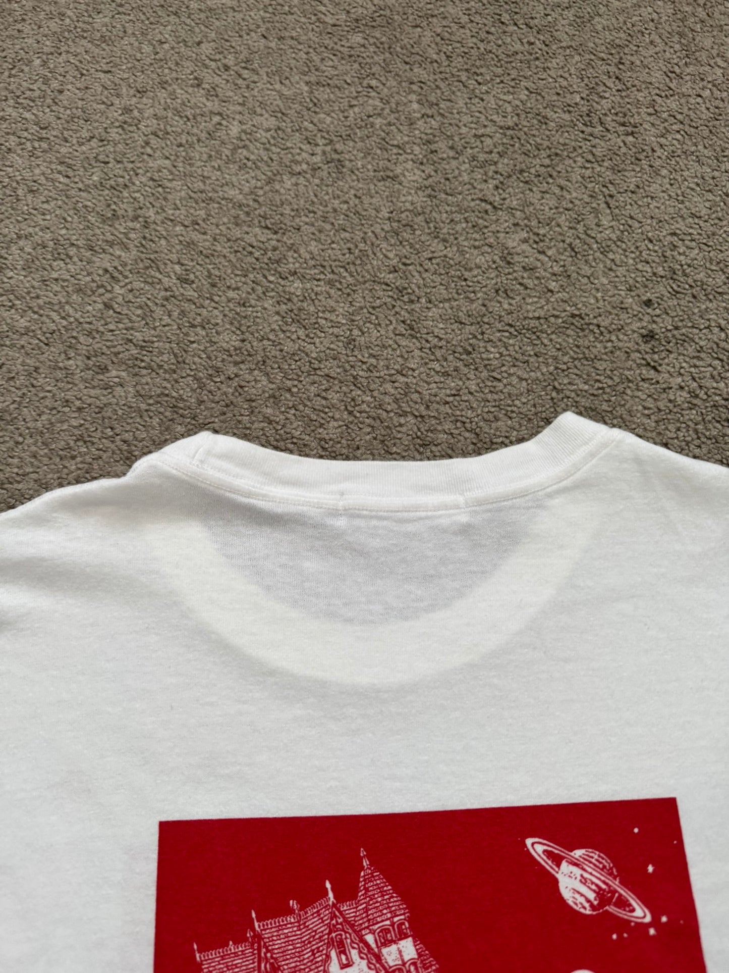 SS20 Undercover Real Estate Castle Graphic T Shirt
