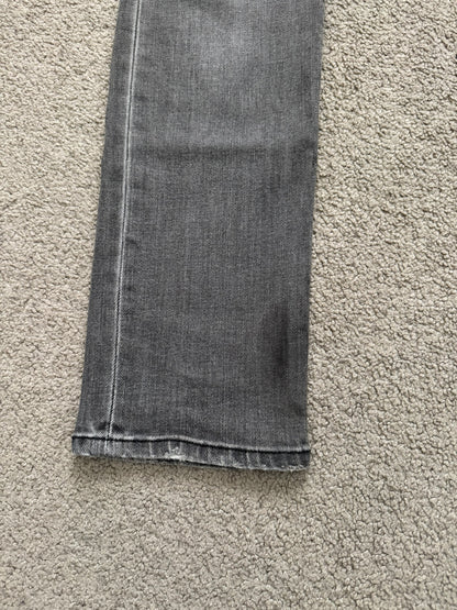SS14 Saint Laurent by Hedi Slimane Grey Washed D01 Denim Jeans
