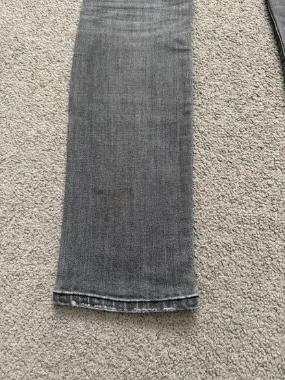 SS14 Saint Laurent by Hedi Slimane Grey Washed D01 Denim Jeans