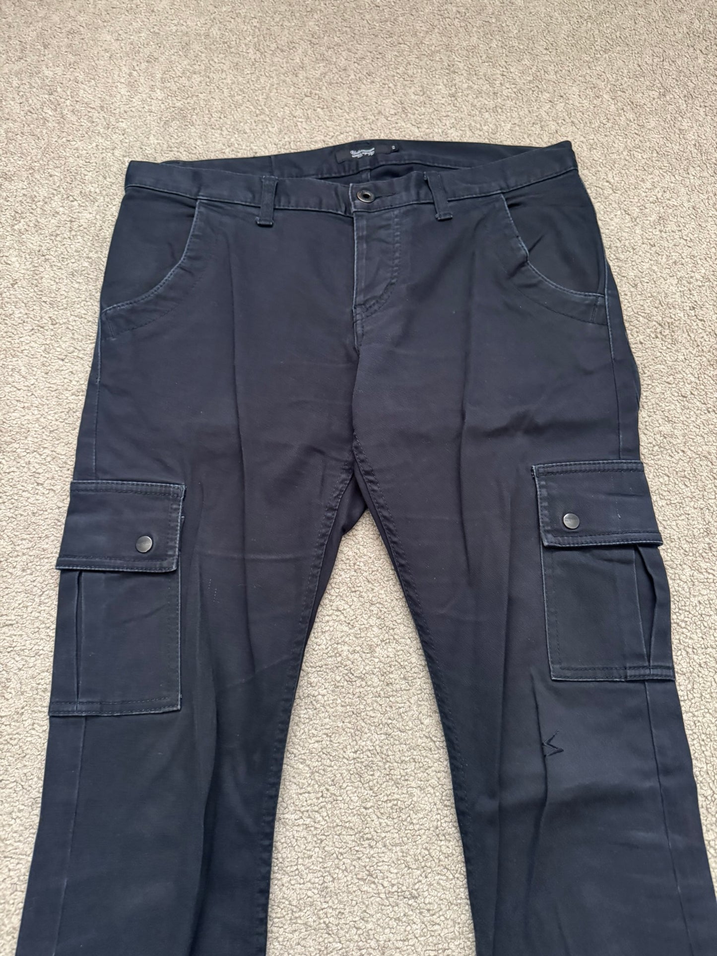SS10 Undercover x Hysteric Glamour Lightning Bolt 3D Cargo Jeans