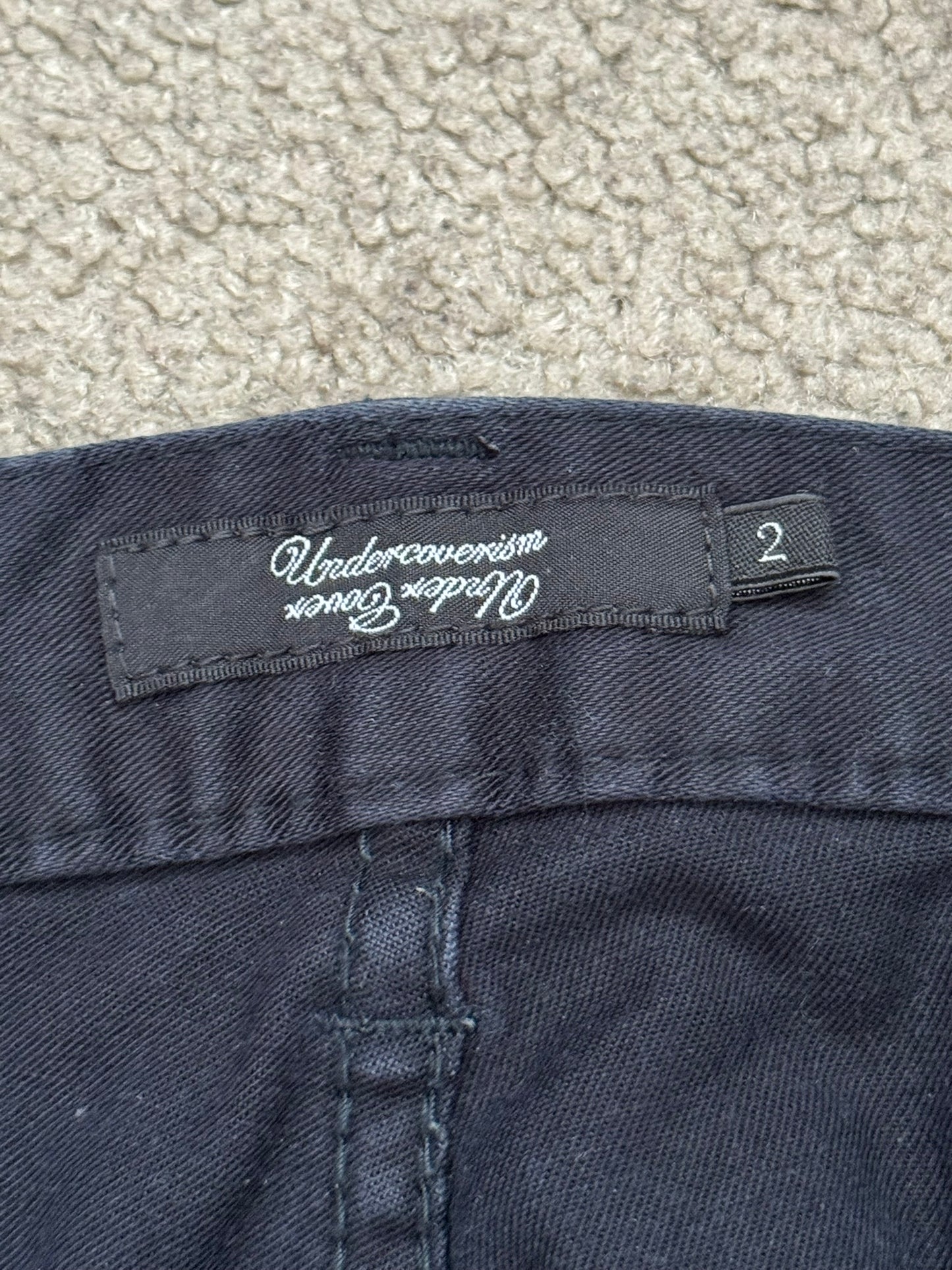 SS10 Undercover x Hysteric Glamour Lightning Bolt 3D Cargo Jeans