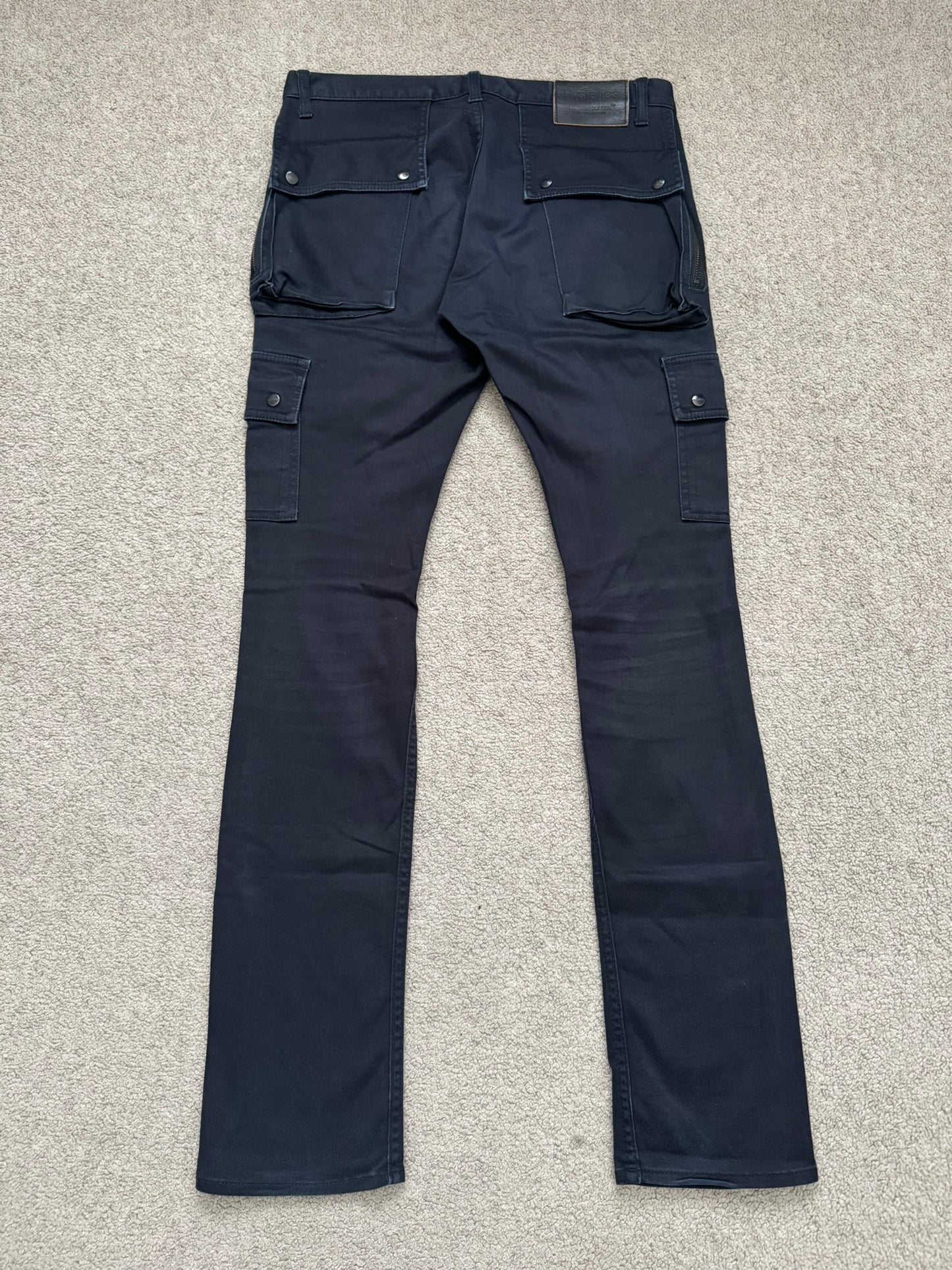 SS10 Undercover x Hysteric Glamour Lightning Bolt 3D Cargo Jeans