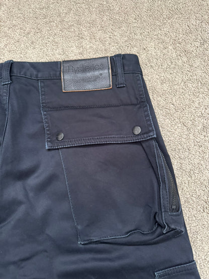 SS10 Undercover x Hysteric Glamour Lightning Bolt 3D Cargo Jeans