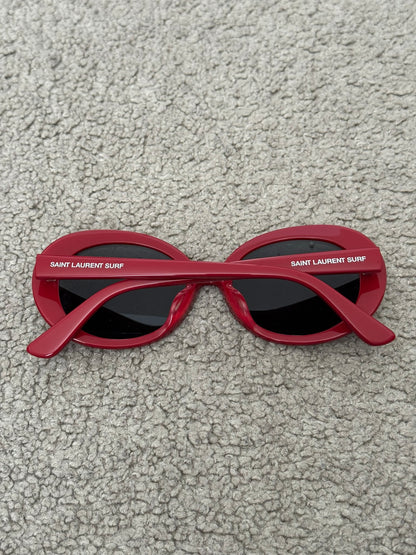 SS16 Saint Laurent by Hedi Slimane SL98 Surf Red Sunglasses