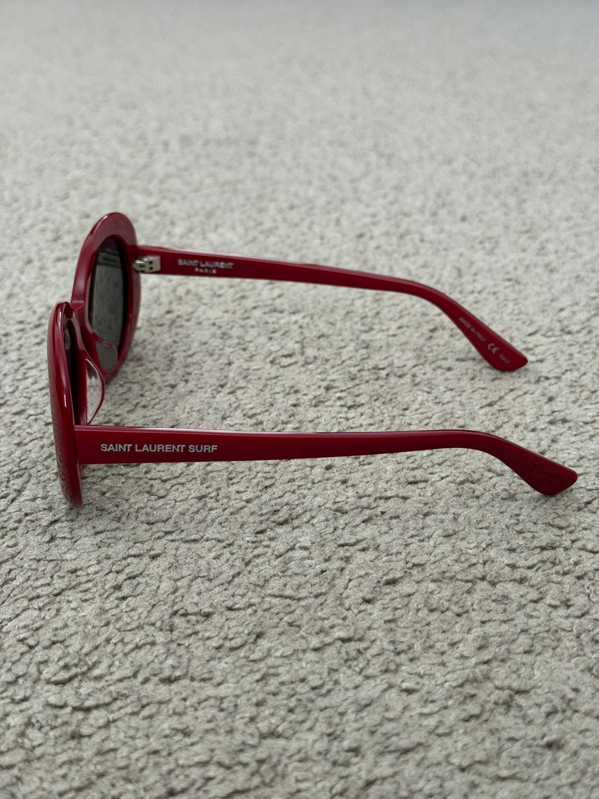 SS16 Saint Laurent by Hedi Slimane SL98 Surf Red Sunglasses