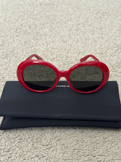 SS16 Saint Laurent by Hedi Slimane SL98 Surf Red Sunglasses